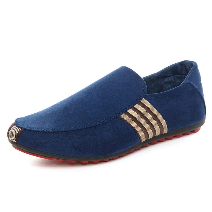 Suede Slip-On Loafers - Merkmak Shoes