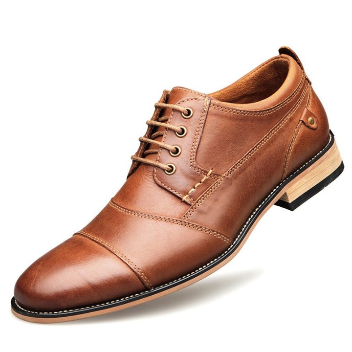 Casual Suede Leather Shoes - Merkmak Shoes