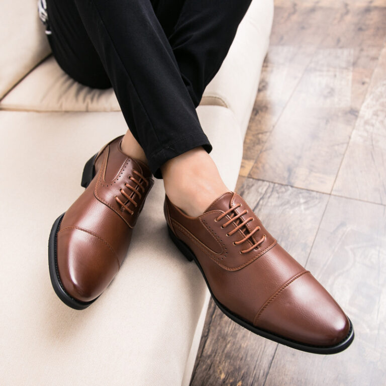 Formal Leather Flats - Merkmak Shoes