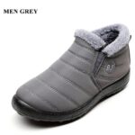 men grey boots