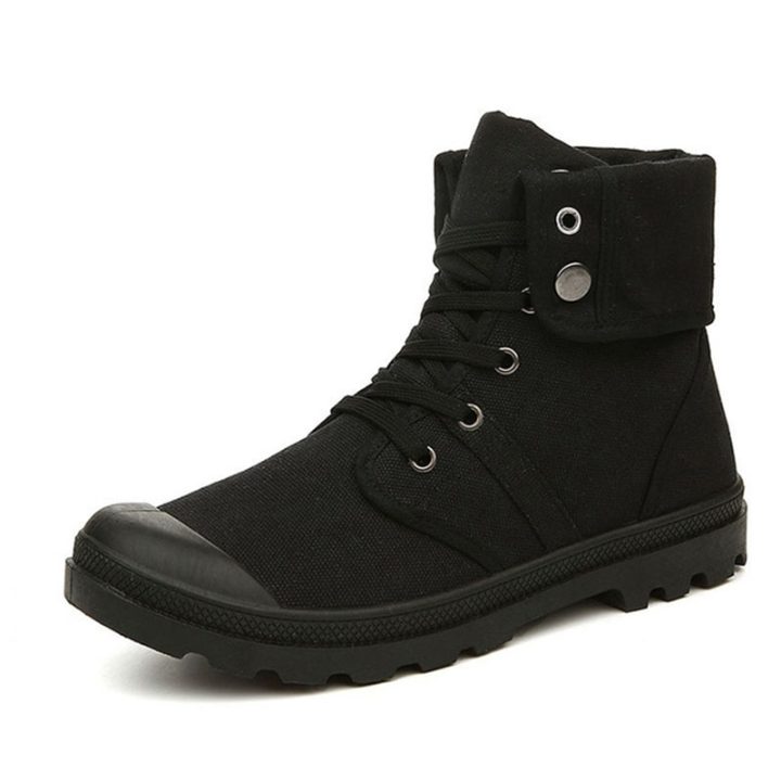 high ankle combat boots