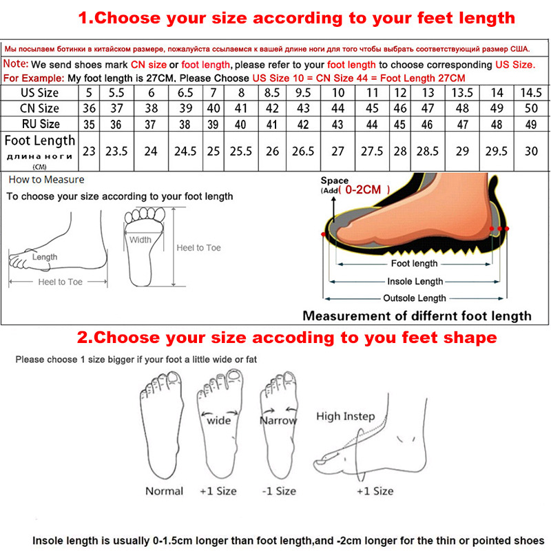 formal shoes size