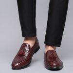 Wine Red Loafers