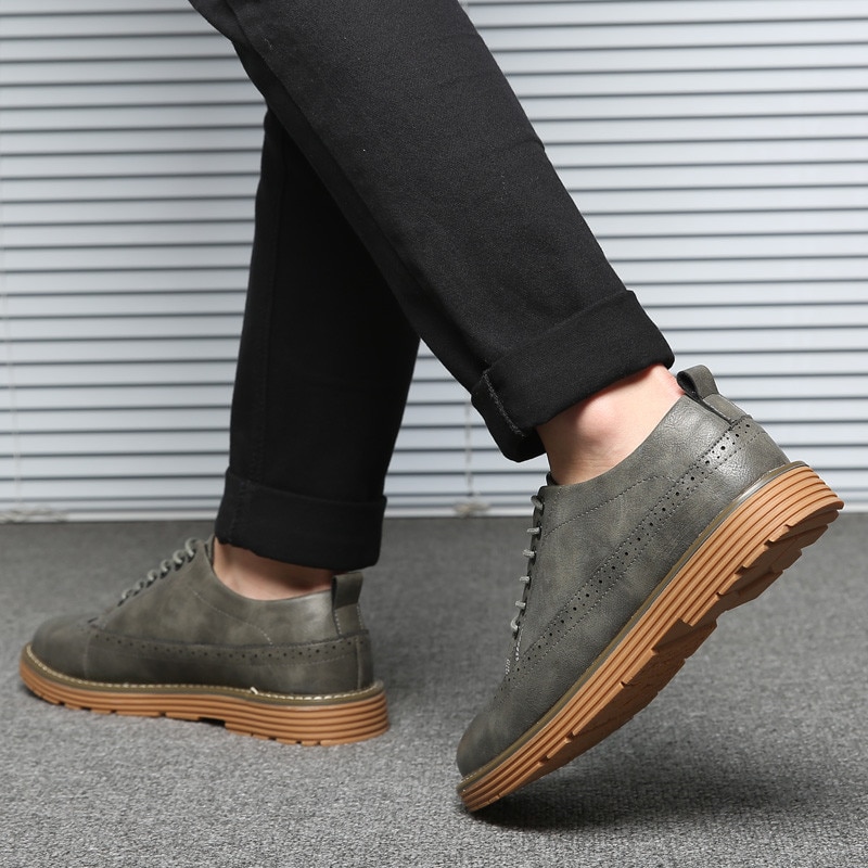 Vintage Leather Brogues – Merkmak Shoes