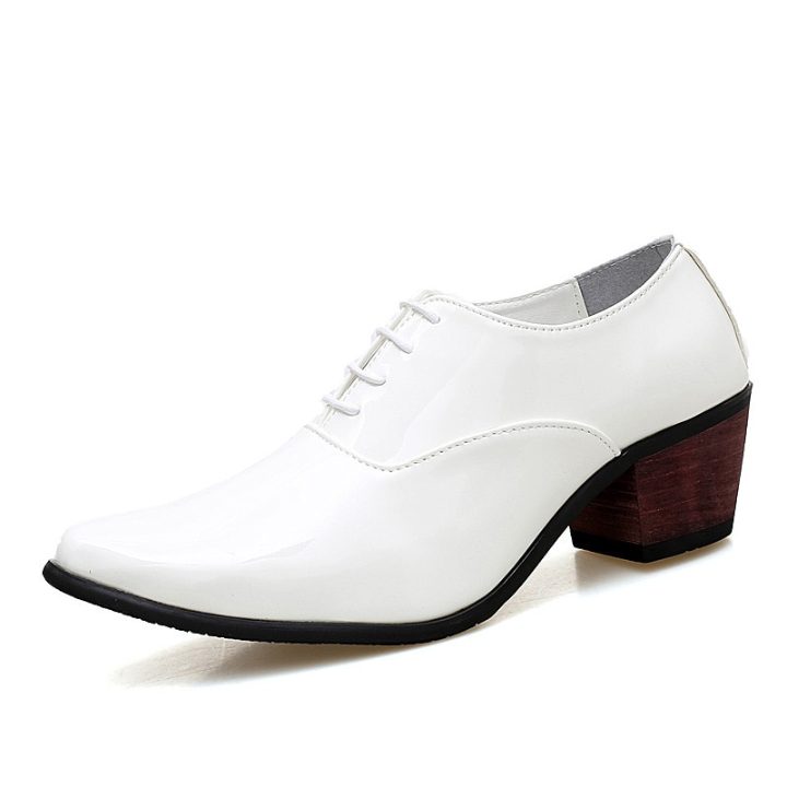 heeled oxford shoes