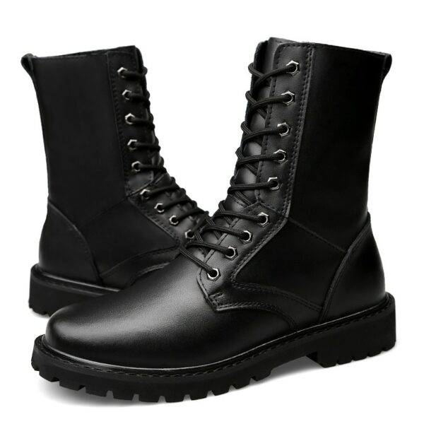 ankle high motorcycle boots