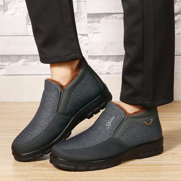 Warm Anti-Slip Velvet Boots - Merkmak Shoes