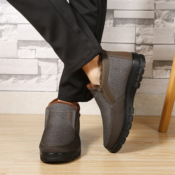 Warm Anti-Slip Velvet Boots - Merkmak Shoes