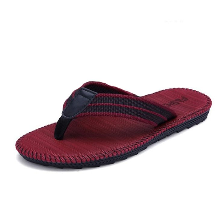 HHF Flat Sandals & Slippers Mens Cool Thong Fashion Leisure Slippers Classic Flip Flops Beach Sandals Slipper