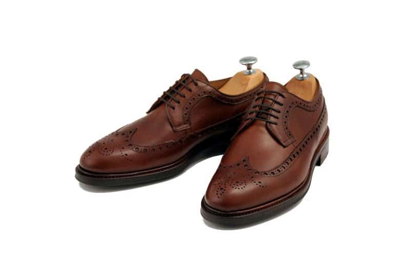 finishing of formal shoes