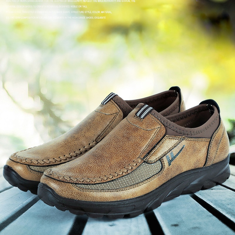 Anti-Slip Suede Loafers - Merkmak Shoes