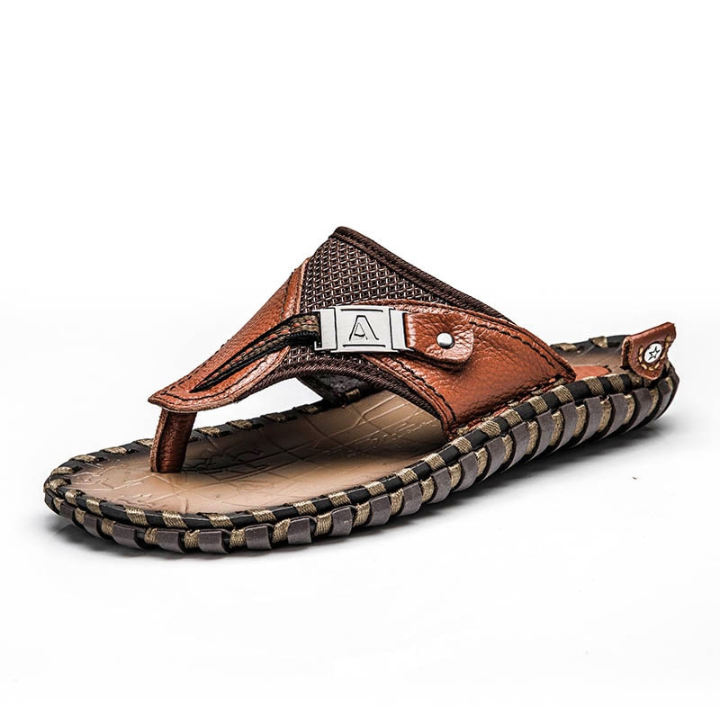 Wide Strap Beach Slippers – Merkmak Shoes