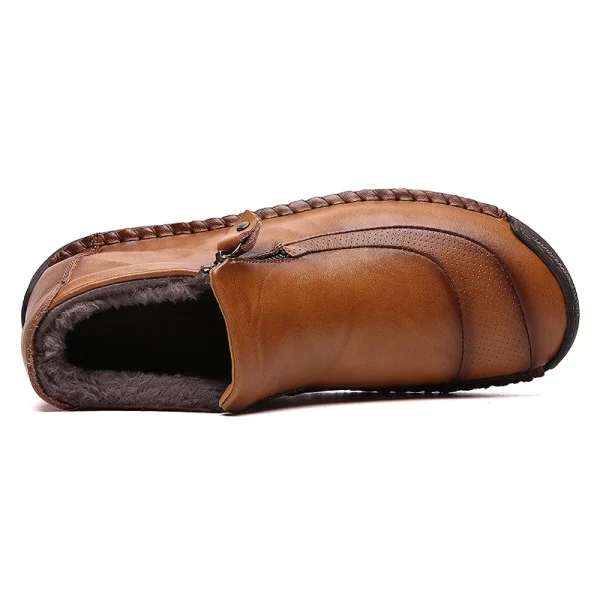Split Leather Men’s Snow Boots