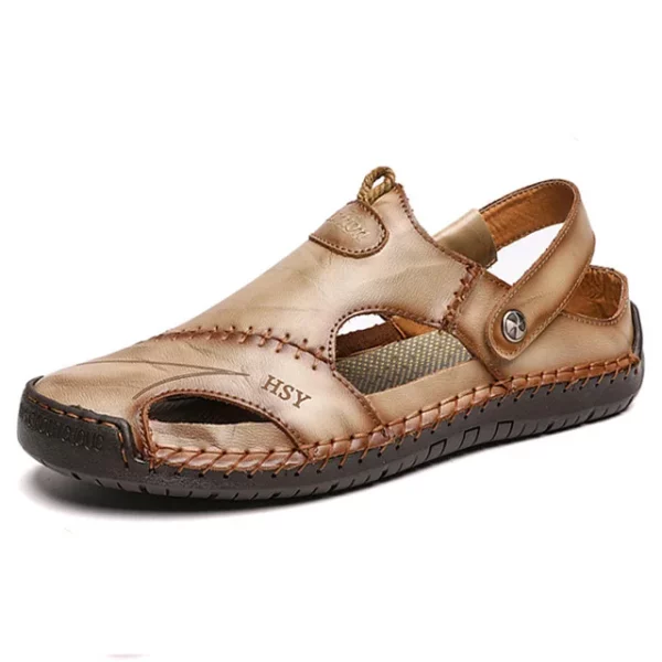 leather trekking sandals