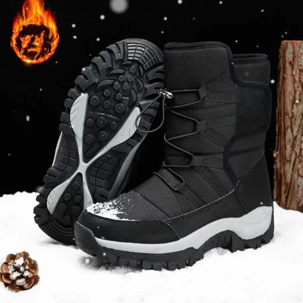 High-Top Anti-Slip Men’s Boots