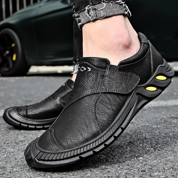 Breathable Casual Leather Loafers