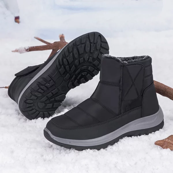 Durable Winter Boots with Hook & Loop