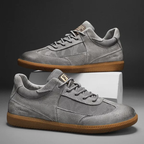 Comfortable Lace-Up Leather Shoes