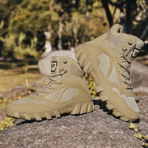 Breathable High-Top Training Boots