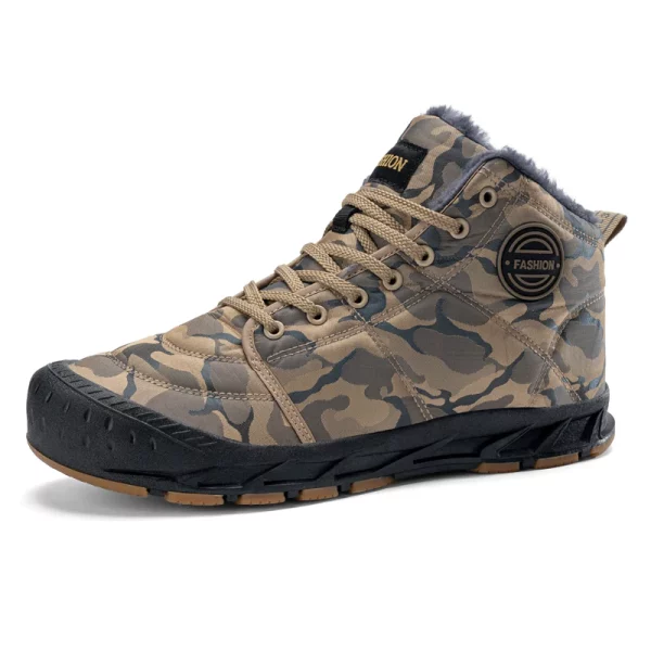 Camouflage Ankle Boots